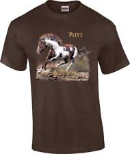 Linda Pintura Cavalo Cowboy Cowgirl T-shirt comprar usado  Enviando para Brazil