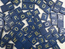 Wood scrabble tiles for sale  Stevens Point