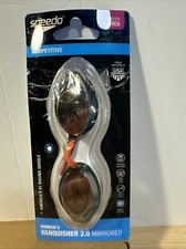 Speedo Adult Women’s Vanquisher 2.0 pacote aberto espelhado novo. comprar usado  Enviando para Brazil