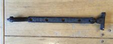 Braços antigos vintage preto ferro forjado extremidade de rolagem 4 furos 10,25” janela longa comprar usado  Enviando para Brazil