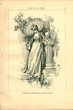 Antique 1885 engraving d'occasion  Expédié en Belgium