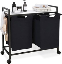 Laundry hamper cart for sale  SALFORD