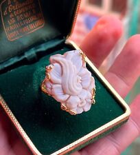 Anello cammeo conchiglia usato  Torre del Greco