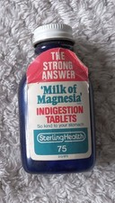 Milk magnesia pill for sale  BICESTER