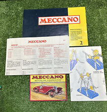 Rare vintage meccano for sale  CHELMSFORD