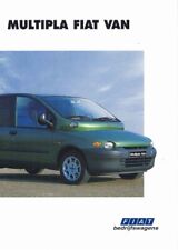 Catalogue Brochure Fiat Multipla Van 11/2000 Pays Bas Nederland comprar usado  Enviando para Brazil