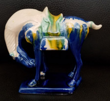 Vintage blue glazed for sale  Columbus
