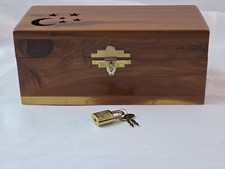Cedar wooden keepsake for sale  Hockley