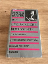 Hans mayer unglückliche gebraucht kaufen  Berlin