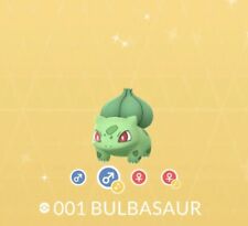 Pokèmon Go Shiny Bulbasaur Registrado/Não Registrado/30Dias/Sorte/Casa OT/Negociações comprar usado  Enviando para Brazil