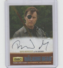 Usado, WALKING DEAD TEMPORADA 4.1 DAVID MORRISSEY/GOVERNADOR CARTÃO AUTÓGRAFO PRATA /75 #DM1 comprar usado  Enviando para Brazil