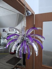 Deckenlampe hängeleuchte lila gebraucht kaufen  Altenberg