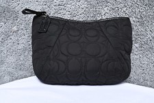 Coach black quilted for sale  Portland