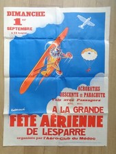 Affiche ancienne acrobatie d'occasion  Douarnenez