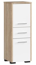 AKORD SZAFKA ŁAZIENKA FIN SŁUPEK 30 2D 1SZ 85cm PK DĄB SONOMA / BIAŁY na sprzedaż  PL