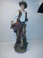 Montana cowboy figurine for sale  Odon