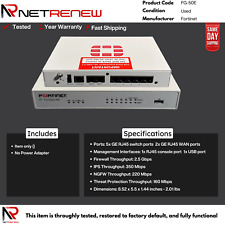 Fortinet fortigate 50e for sale  Carlstadt