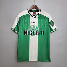 Usado, 1996 Home Nigeria Home Football Camisa Vintage Venda Quente Manga Curta Nova comprar usado  Enviando para Brazil