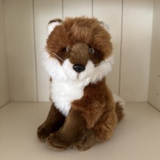 Pelúcia Cabin Critters RED FOX 2002 bicho de pelúcia realista marrom branco comprar usado  Enviando para Brazil