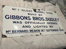 Vintage enamel sign for sale  BANBURY