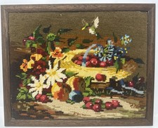 Vintage needlepoint hummingbir for sale  Wading River