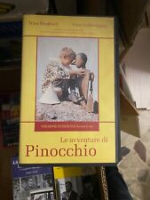 Coppia videocassette pinocchio usato  Genova