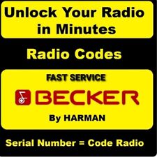 Mercedes Benz ✅ Becker Harman ✅ Código de desbloqueio ✅ - Código de rádio ✅ TODOS OS MODELOS ✅ BE**** comprar usado  Enviando para Brazil