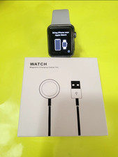 APPLE WATCH SERIES 1 38mm PRETO ESPACIAL - PULSEIRA CINZA - NOVA BATERIA INCLUÍDA comprar usado  Enviando para Brazil