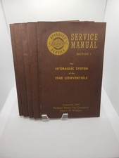5 Manuales de Servicio y Reparación Packard Originales Secciones 1,2,3,5,6  segunda mano  Embacar hacia Mexico