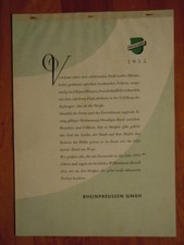 Rheinpreussen kalender 1955 gebraucht kaufen  Wiesloch