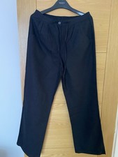Black cotton linen for sale  BOURNEMOUTH