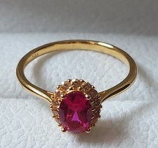 Bague solitaire 14k d'occasion  Le Mans