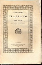 Parnaso italiano fascicolo usato  Italia