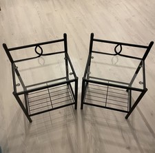 table chevet noir d'occasion  Bordeaux-