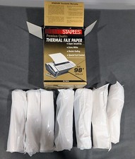 NOVO Papel de Fax Térmico Staples Qualidade Premium - 6 Rolos - 98' Cada - SKU #236166 comprar usado  Enviando para Brazil