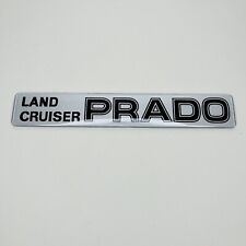 Placa de matrícula traseira Toyota emblema cinza logotipo Land Cruiser Prado comprar usado  Enviando para Brazil