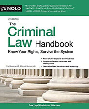 Criminal law handbook for sale  Reno