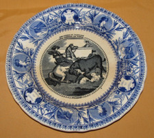 Assiette parlante corrida d'occasion  Montmoreau-Saint-Cybard