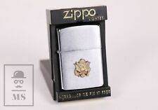 Original 1989 Zippo Lighter in Exhibitor Case - USA Army Emblem / Model 280ARM comprar usado  Enviando para Brazil