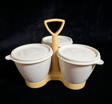 Tupperware triple condiment for sale  Idaho Falls