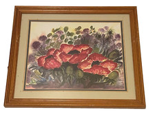 Vintage original watercolour for sale  BEDFORD