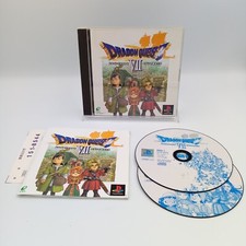 Dragon Quest VII 7 PS1 PlayStation 1 autêntico japonês 2CD CIB completo comprar usado  Enviando para Brazil