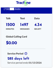 Tracfone sim cards for sale  Alpharetta