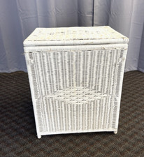 Vintage white wicker for sale  Hershey