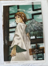 Pôster pequeno Haibane Renmei Funimation 17" x 11" Yoshitoshi Abe dupla face um comprar usado  Enviando para Brazil