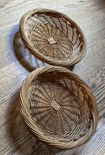 Woven round rattan for sale  Buffalo Grove