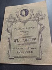Ancien catalogue postiches d'occasion  Marssac-sur-Tarn