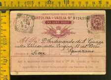 Regno umberto cartolina usato  Zeccone