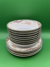 Usado, Pratos de porcelana padrão Oxford Noritake 12 peças feitos no Japão comprar usado  Enviando para Brazil