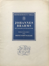 Klaviernoten johannes brahms gebraucht kaufen  Steyerberg